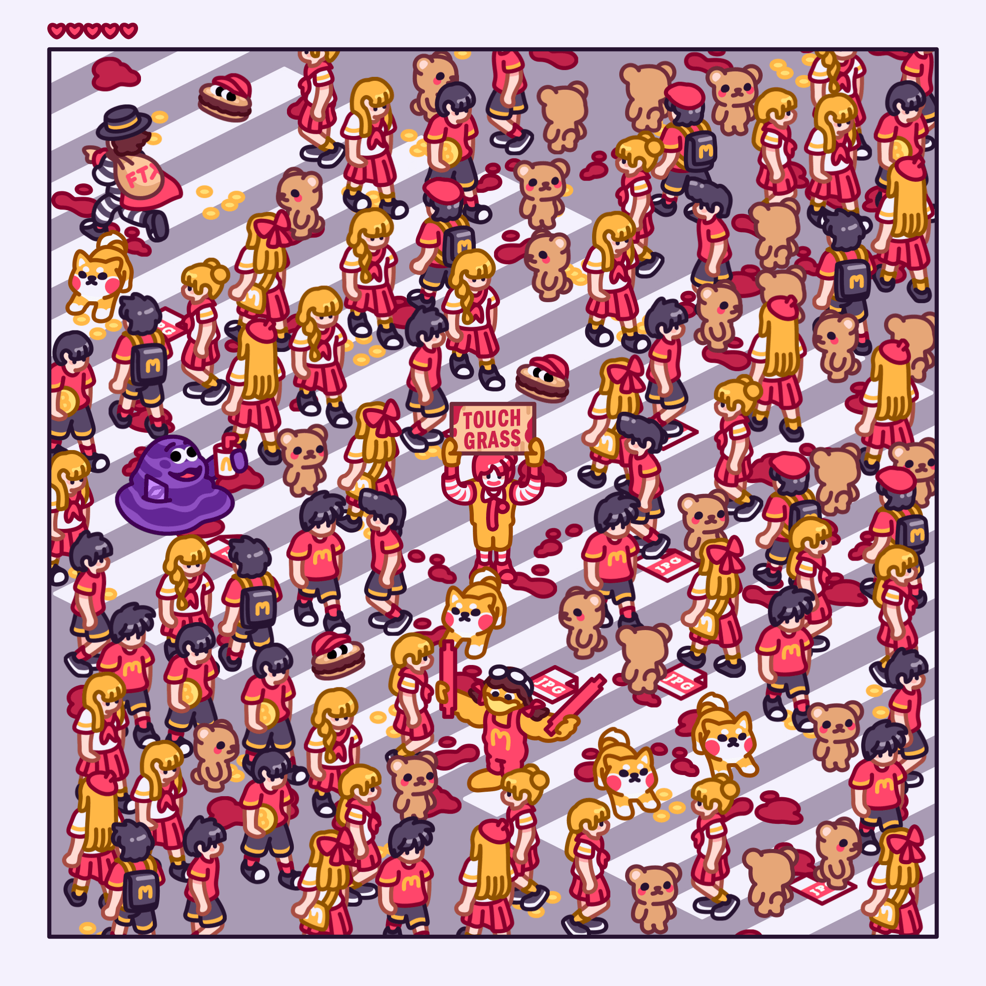 There's blood in the streets.