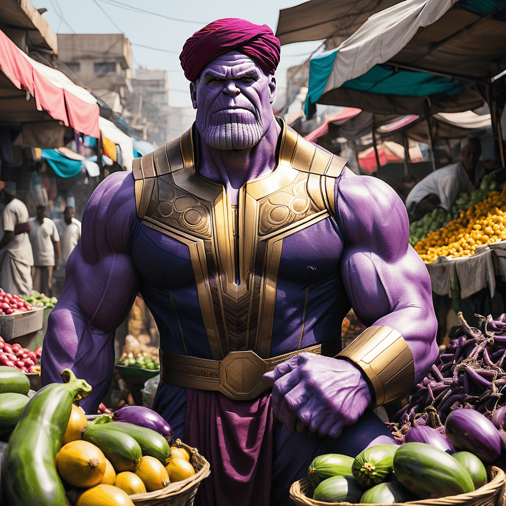 Thanos shape