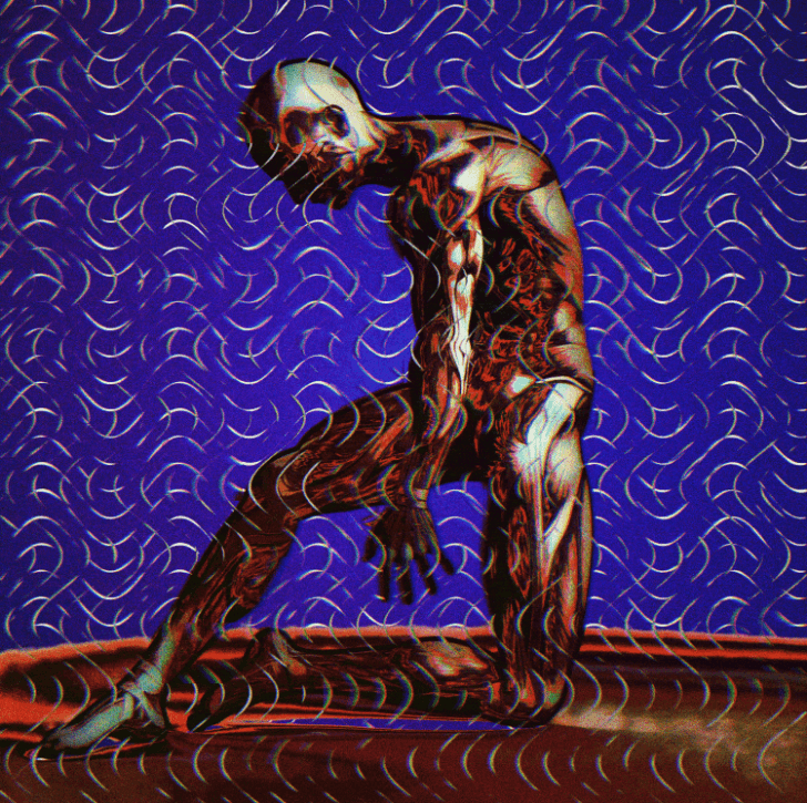 A persona in the gloom