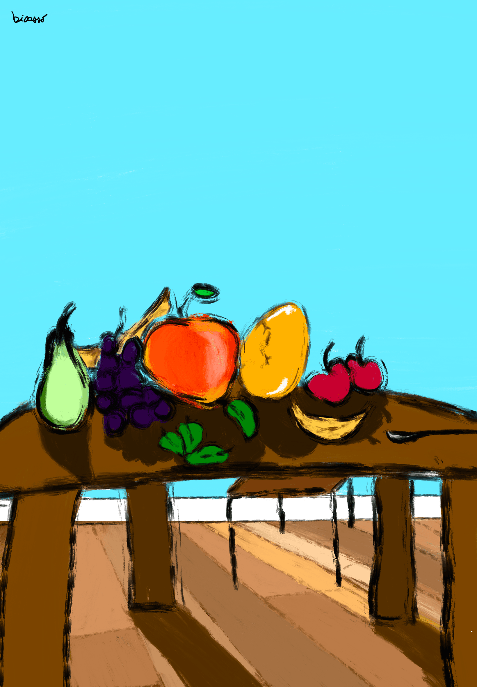 Frutta e uovo d'oro