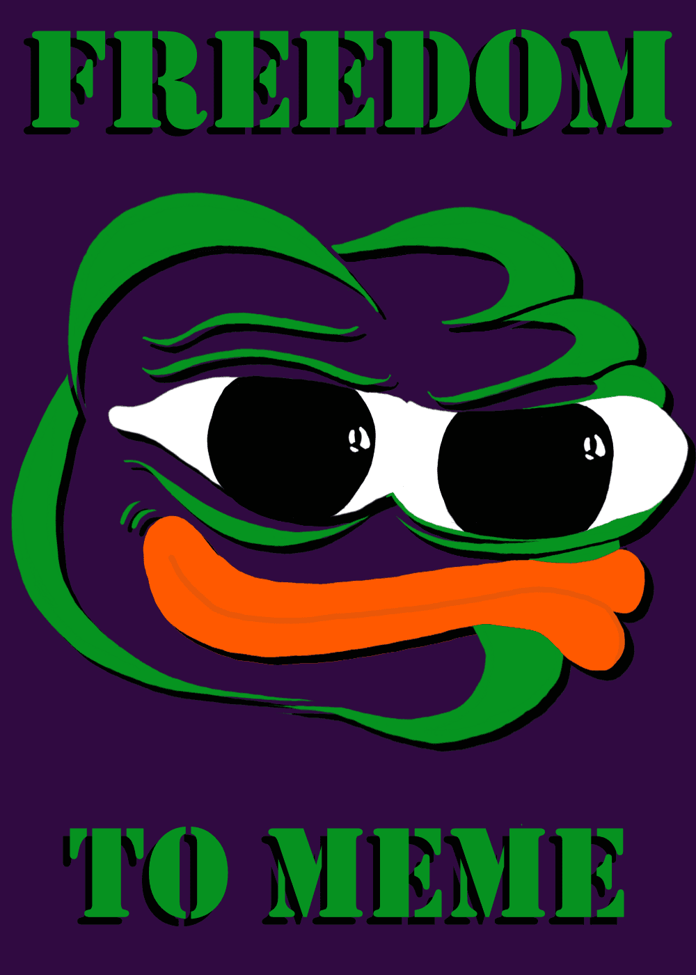 FREEDOM TO MEME by Sam M